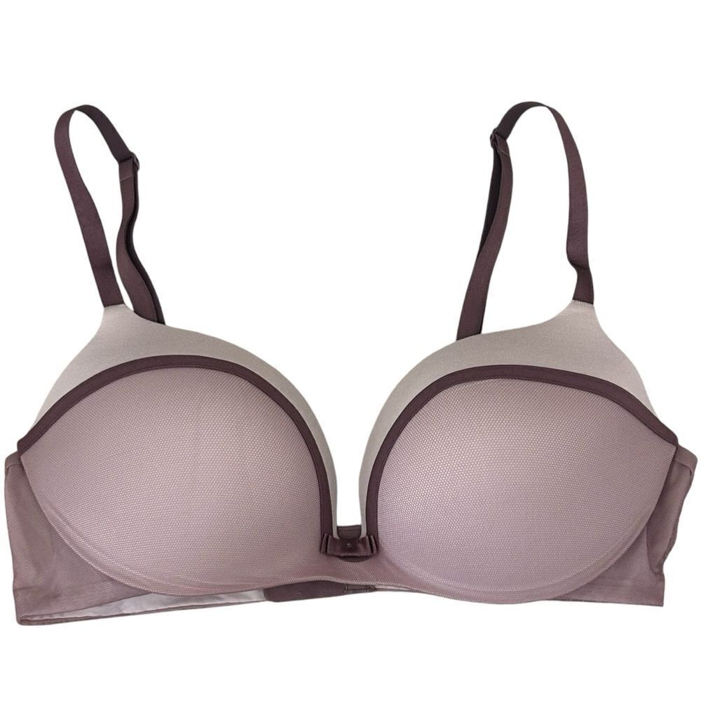 Victoria's Secret incredible by Victoria lined Demi Bra in pink & lavender 36C